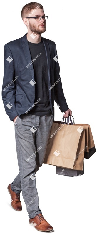 Man shopping human png (3984)