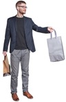 Man shopping png people (4150) - miniature