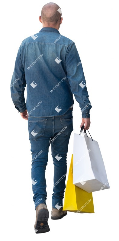 Man shopping human png (14512)