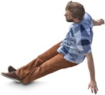 Man sitting person png (4570) - miniature