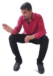 Man sitting person png (469) - miniature