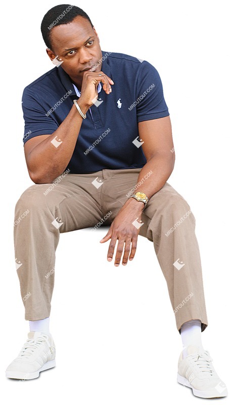 Man sitting people png (9351)