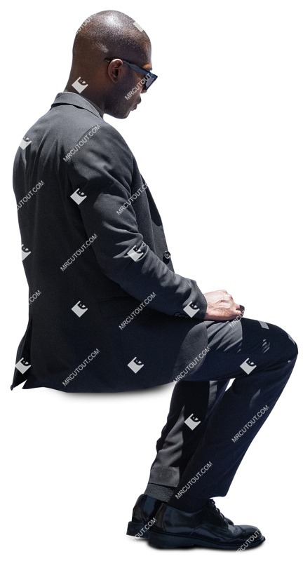 Man sitting photoshop people (15121)