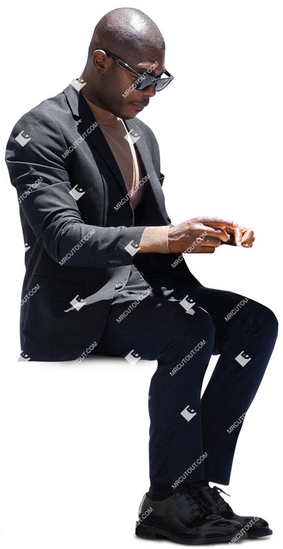Man sitting photoshop people (15120)