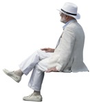 Man sitting people png (13014) | MrCutout.com - miniature