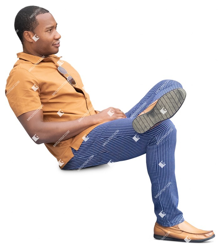 Man sitting person png (12790)