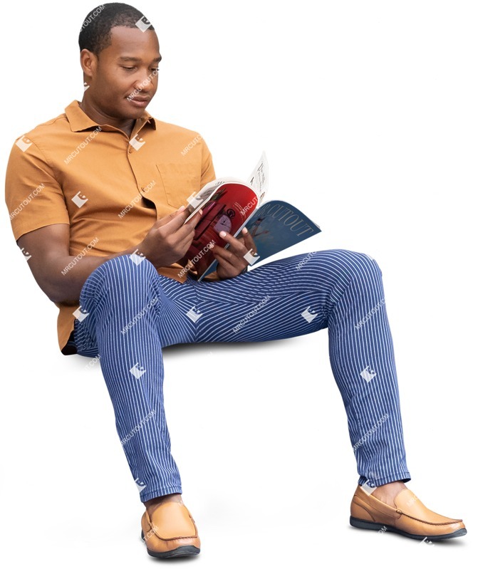 Man sitting person png (12789)