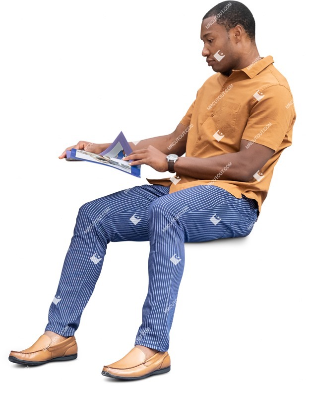 Man sitting person png (12787)