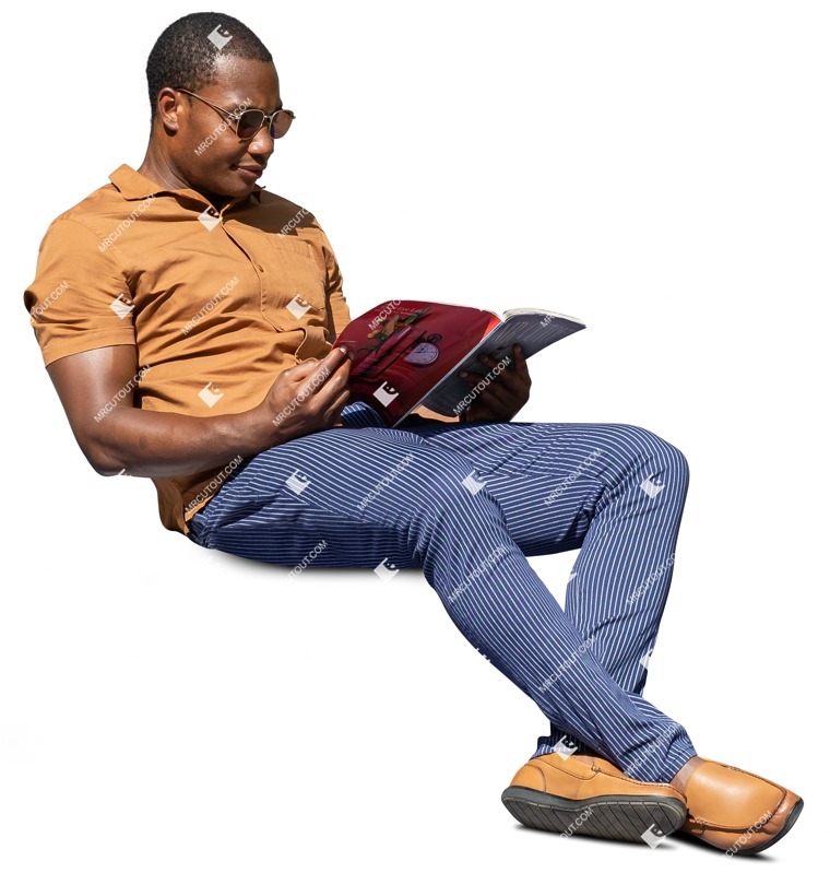 Man sitting people png (12387)
