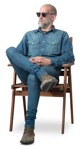 Man sitting people png (13916) | MrCutout.com - miniature