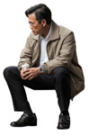 Man sitting people png (20346) - miniature