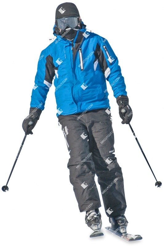 Man skiing people png (2740)