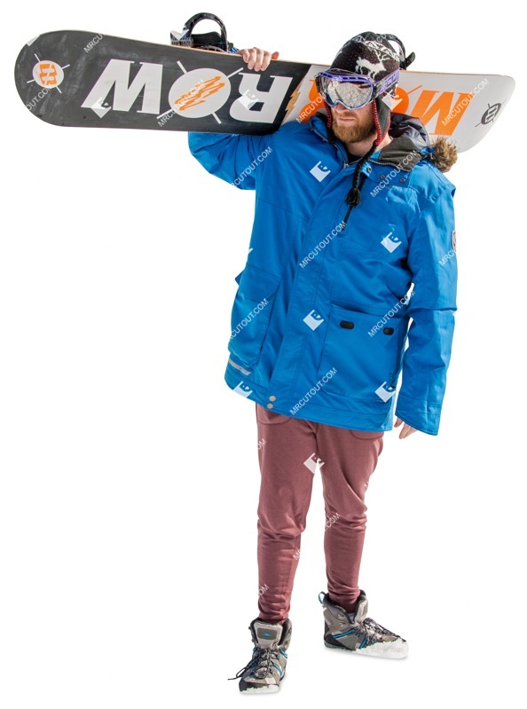 Man skiing person png (2608)