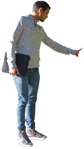 Man standing photoshop people (2097) - miniature