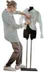 Man standing  (5729) - miniature