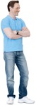 Man standing people png (4411) - miniature