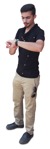 Man standing  (1260) - miniature