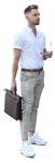 Man standing people png (7608) - miniature