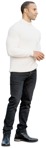 Man standing people png (13362) - miniature