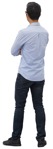 Man standing people png (12417) - miniature