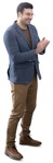 Man standing people png (11658) - miniature