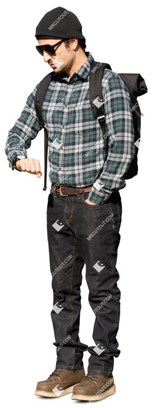 Man standing person png (12620)