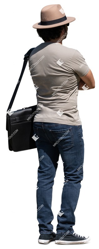 Man standing people png (15880)