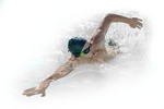 Man swimming  (8667) - miniature