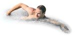 Man swimming person png (14365) | MrCutout.com - miniature