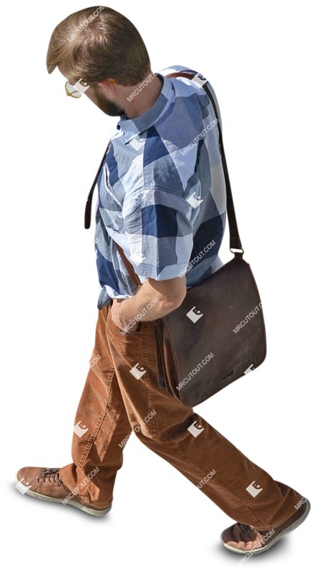 Man walking photoshop people (3531)