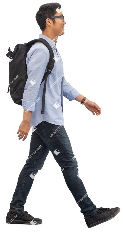Man walking photoshop people (13445)