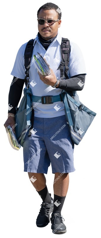 Man walking cut out pictures (14166)