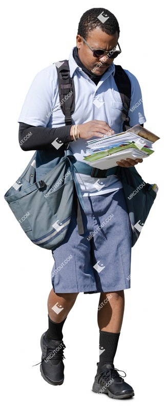 Man walking cut out pictures (14375)