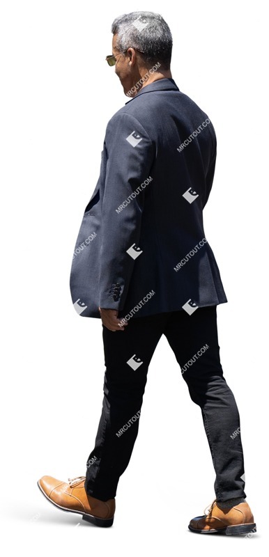 Man walking cut out pictures (15606)