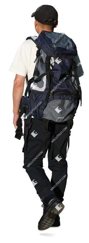 Man walking photoshop people (17225)