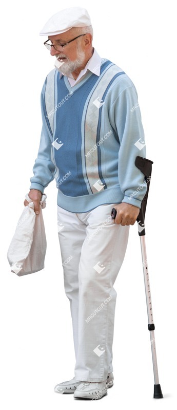 Man walking cut out pictures (19483)