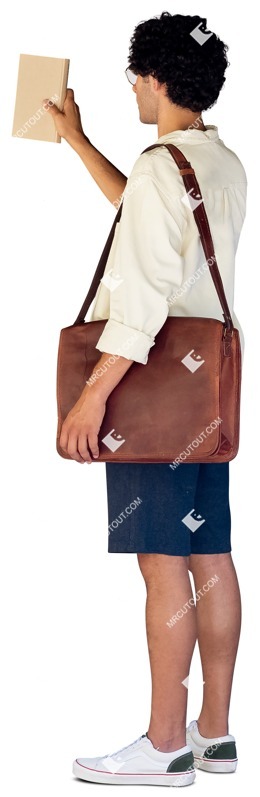 Man with a book people png (14196)