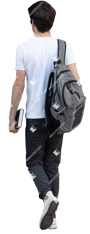 Man with a book people png (12208)