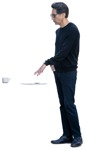 Man with a book people png (14819) - miniature