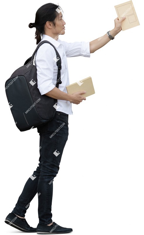 Man with a book people png (19384)