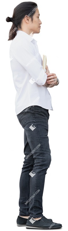 Man with a book people png (17779)