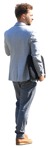 Man with a computer walking person png (9064) - miniature