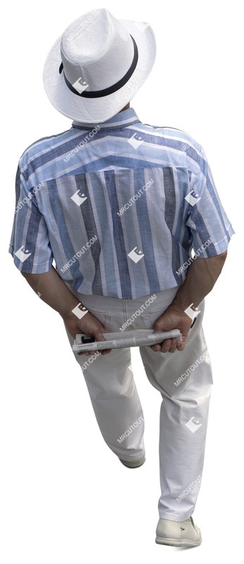 Man with a newspaper photoshop people (12129)