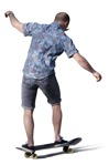 Man with a skateboard people png (1403) - miniature