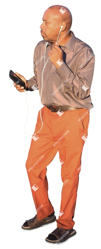 Man with a smartphone human png (1986)