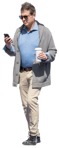 Man with a smartphone people png (12214) | MrCutout.com - miniature