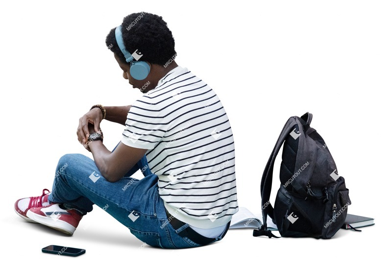Man with a smartphone people png (17359)