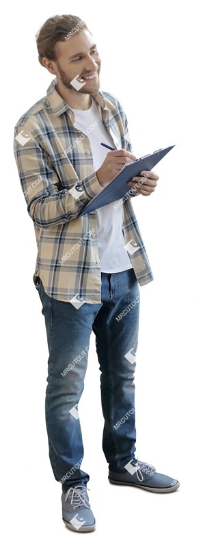 Man writing human png (8620)