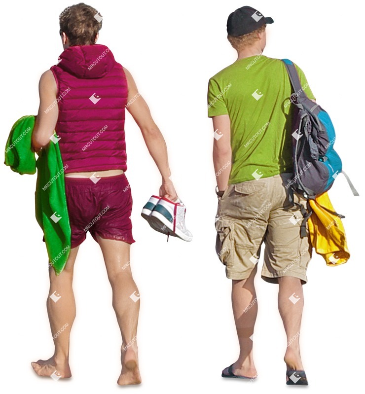 Mature adult group man walking people png (5252)