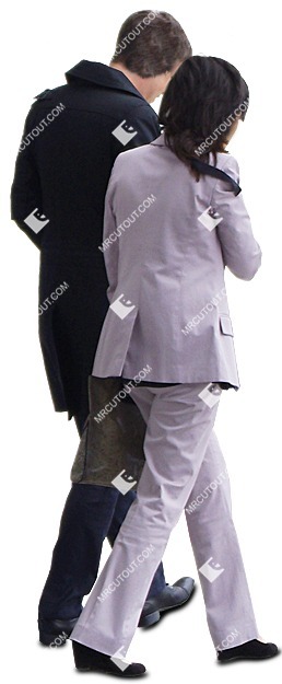 Mature adult group man woman walking people png (640)